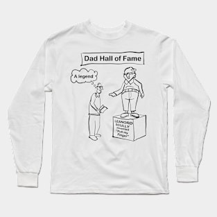 Dad hall of fame light T-shirt Long Sleeve T-Shirt